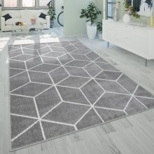 Skandináv stílusú szőnyeg - szürke 160x220 cm