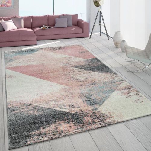 Pastell vintage stílusú szőnyeg - többszínű 120x170cm