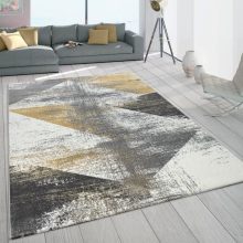   Pasztell vintage stílusú szőnyeg - sárga és szürke 60x100 cm