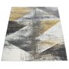 Pasztell vintage stílusú szőnyeg - sárga és szürke 60x100 cm