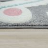 Rövidszálú gyerekszoba szőnyeg alpakás mintával - szürke 140x200 cm