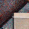 Rövidszálú szőnyeg vidám kockás mintával - színes 60x110 cm