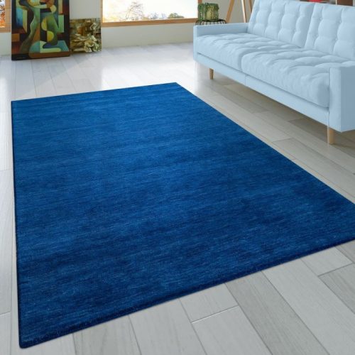 Rug Hand-Knotted Gabbeh Blue