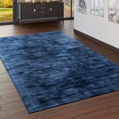 Kézzel készített szőnyeg - kék 80x150 cm