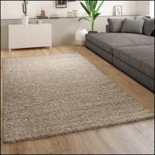 Shaggy egyszínű szőnyeg - bézs 300x400 cm