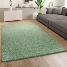 Shaggy egyszínű szőnyeg - zöld 160x220 cm