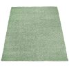 Shaggy egyszínű szőnyeg - zöld 120x170 cm