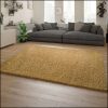 Shaggy egyszínű szőnyeg - sárga 300x400 cm
