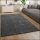 Shaggy egyszínű szőnyeg - antracit 300x400 cm