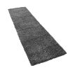 Shaggy egyszínű szőnyeg - antracit 70x140 cm