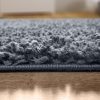 Shaggy bolyhos szőnyeg - farmerkék 70x250 cm