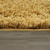 Hosszú szálú szőnyeg Skandináv stílusban - sárga 140x200 cm