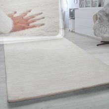 Shaggy puha szálú szőnyeg - krém 80x300 cm