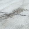 3D márvány mintás szőnyeg - ezüst szegélycsíkokkal 120x170 cm