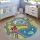 Play Rug Children's Room City Design Colourful