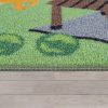 Játszószőnyeg állatkert mintával - színes 240x340 cm