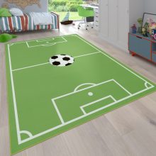 Foci dizájnos gyerekszoba szőnyeg - zöld 300x400 cm