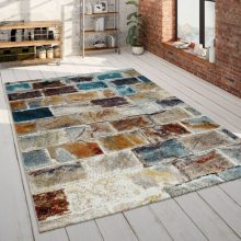 Kő mintázatú szőnyeg - többszínű 120x170 cm