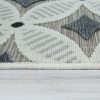 Bel- és kültéri retro stílusú szőnyeg - szürke 80x150 cm