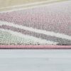 Rombusz mintás szőnyeg pasztell színekkel - többszínű 120x170 cm