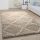 Skandináv stílusú shaggy szőnyeg - bézs 240x340 cm