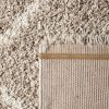 Skandináv stílusú shaggy szőnyeg - bézs 80x300 cm
