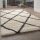 Hosszúszálú négyzetes szőnyeg - krém 120x170 cm