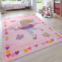   Lilian hercegkisasszonyos gyerekszoba szőnyeg - rózsaszín 80x150 cm