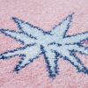 Lilian hercegkisasszonyos gyerekszoba szőnyeg - rózsaszín 80x150 cm