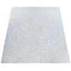 Csillogó szálú shaggy szőnyeg - fehér 60x100cm