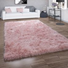 Csillogó szálú shaggy szőnyeg - rózsaszín 240x340 cm