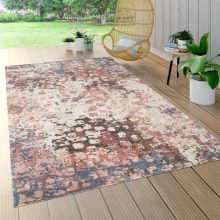Vintage absztrakt mintás szőnyeg - színes 140x200 cm