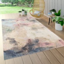 Vízfesték mintájú szőnyeg - színes 80x150 cm