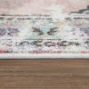 Vintage szőnyeg keleti dizájn pasztell - Rózsaszín 60x100 cm