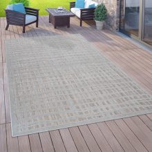   Bel- és kültéri balkon - terasz 3D mintás szőnyeg - szürke 160x220 cm