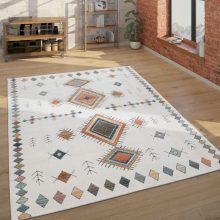 Etno hangulatú szőnyeg - krém 300x400 cm