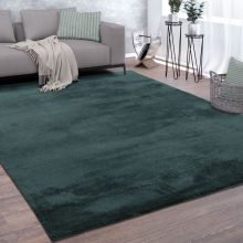 Egyszínű puha tapintású szőnyeg - zöld 160x220 cm