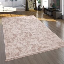 Keleties dombormintájú szőnyeg - bézs 60x100 cm