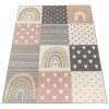 Nursery Area Rainbow Dots Heart Modern