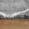 Skandináv stílusú Shaggy szőnyeg - szürke 160x220 cm