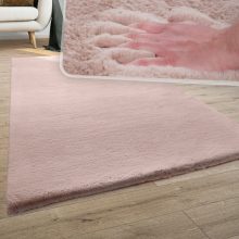 Plüss shaggy szőnyeg - rózsaszín 60x90 cm