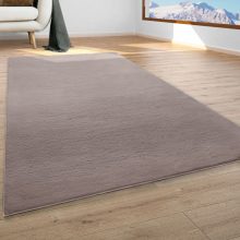   Nappali shaggy műszőrme szőnyeg, mosható, puha - Tópszín 150x170 cm hatszögletű