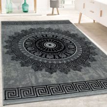 mandala mintás szőnyeg - szürke 80x300 cm