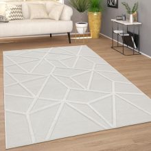   Scési stílusú háromszög mintás szőnyeg - krém 80x150 cm