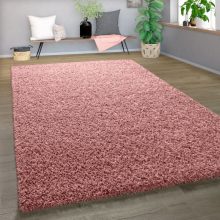   Shaggy egyszínű, fényes szálú szőnyeg - rózsaszín 70x140 cm