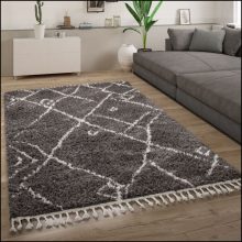 Shaggy bojtos szőnyeg - antracit 80x150 cm