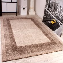 Vastag szegélyű szőnyeg - krém 80x150 cm