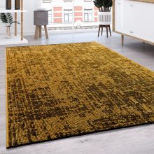 Egyszerű modern foltos szőnyeg - sárga 80x150 cm
