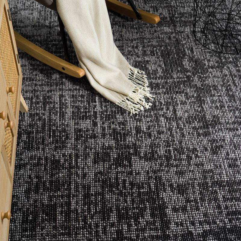 Large Rug Flat Weave Livingroom Modern Monochrome - Discontm