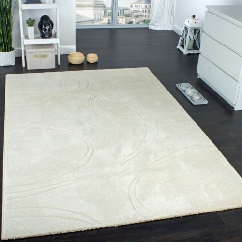 Designer Carpet In Ivory Cream 